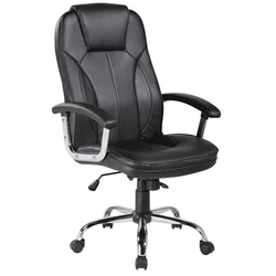 Velco Pro Systems Office Chair Black (63x69x110/118 cm) - PU & PVC upholstery