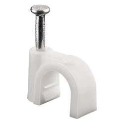 Ρόκα Goobay Στήριξης Καλωδίων 17080, 8Mm, Λευκό, 100Τμχ