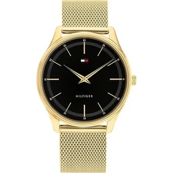 Ανδρικό Ρολόι Tommy Hilfiger 1710469 (40mm) Μεταλλικό Μπρασελέ Χρυσό