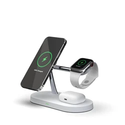 Tech-Protect A12 3in1 Magnetic Magsafe Wireless Charger White