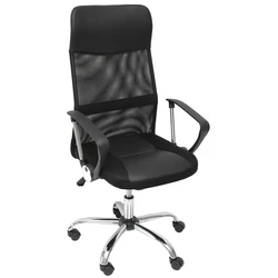 Velco Pro Systems Office Chair Black - 60x60x109/118 cm - Breathable Mesh & PVC