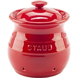 Zwilling J.A. Henckels Βάζο γενικής χρήσης 500 ml με γυάλινο καπάκι - Κόκκινο