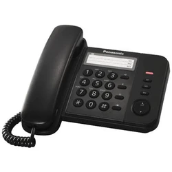 Τηλέφωνο Ενσύρματο Panasonic KX-TS 520EX2B ΜΑΥΡΟ
