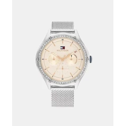Γυναικείο Ρολόι Tommy Hilfiger 1782654 (40mm) Μεταλλικό Μπρασελέ Ασημί