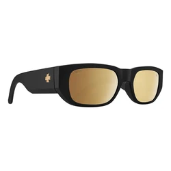 Spy Soft Matte Unisex Γυαλιά Ηλίου με Μαύρο Σκελετό και Πολωμένο Καφέ/Καθρεφτιστό Φακό - 1800000000051