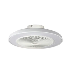 Ceiling fan with LED light 48 cm DC motor 36W 862200 DICTRO LUX White
