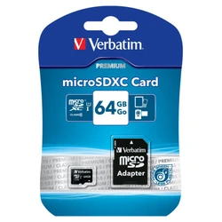 Κάρτα Μνήμης microSDXC 64GB Verbatim 44084