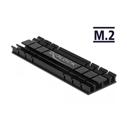 Ψύκτρα Μ.2 DeLOCK 70 mm flat μαύρη