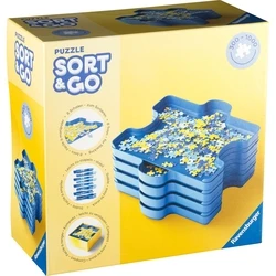 Ravensburger Sort & Go - Σετ Ταξινόμησης και Αποθήκευσης Πάζλ 1000 Κομματιών