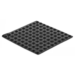 Αυτοκόλλητη βάση προστασίας DeLOCK 18306, 3Μ, 5x2mm, μαύρη, 100τμχ