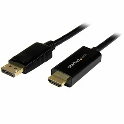 StarTech Cable DisplayPort male - HDMI male 5m Μαύρο (DP2HDMM5MB)