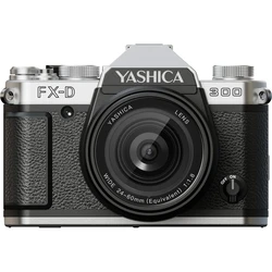 Yashica FX-D 300 Compact Φωτογραφική Μηχανή 50MP Μαύρη