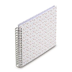 HAMA Άλμπουμ Φωτογραφιών Floral Spiral 28x24 εκ. - 50 λευκές σελίδες (χωρητικότητα για 100 φωτογραφίες 10x15 εκ.)