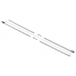 Δεματικά Καλωδίων Delock μεταλλικός σφιγκτήρας 18770, 500x4.6mm, 10τμχ