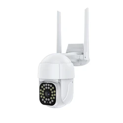 Wifi Smart Ip Κάμερα Full Hd 1080p, Ιδανική Για Εξωτερικούς Χώρους Σε Λευκό Χρώμα