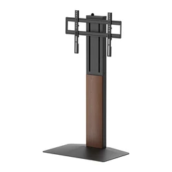 SUPERIOR Επιδαπέδια Βάση Τηλεόρασης 55"-86" Premium (Καρυδιά/Μαύρο)