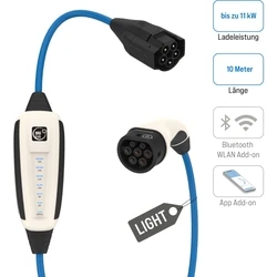 NRGkick 16A light 10m Pure — Φορητός φορτιστής EV (Type 2, 11 kW, καλώδιο 10 m)