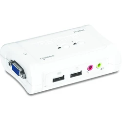 KVM Switch TrendNet 2-Port USB Kit With Audio