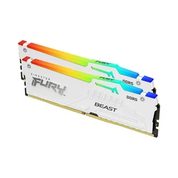 Μνήμη RAM Σταθερού DDR5 16GB Kingston KF552C40BWAK2-16 FURY Beast White 5200MT/s, KIT OF 2
