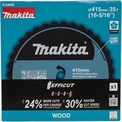 Makita E-24848 EFFICUT Δίσκος Πριονοκοπής 415x2,3x30mm (35 δόντια)