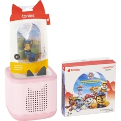 Tonies Μουσικό Παιχνίδι Toniebox 2 (Ροζ) με φιγούρα Chase - Paw Patrol