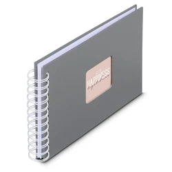 HAMA Fine Art Photo Album Grey 24x17 cm