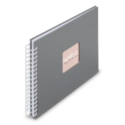 HAMA Fine Art Photo Album Grey 28x24 cm