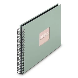 HAMA Fine Art Photo Album for 100 Photos Green 9870 28x24 cm