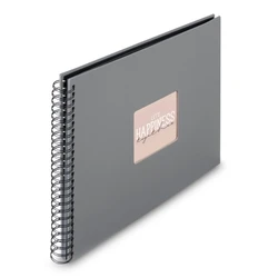 HAMA Fine Art Photo Album Grey 36x32 cm