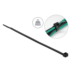 Δεματικά Καλωδίων Delock 19561, 300x4.8mm, μαύρα, 100τμχ