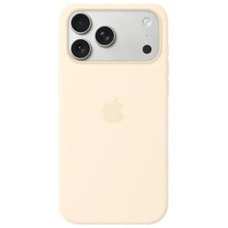 Apple iPhone 17 Pro Max Silicone Case with MagSafe - Vanilla