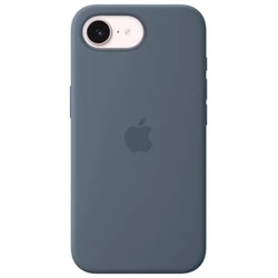 Apple iPhone 17 Pro Max Silicone Case with MagSafe (Anchor Blue)