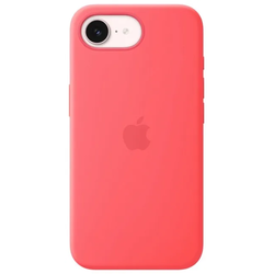 Apple iPhone 17 Pro Max Silicone Case with MagSafe — Bright Guava (MHWH4ZM/A)
