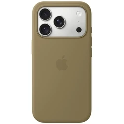 Θήκη Apple Silicone με MagSafe Olive (iPhone 18 Pro)