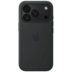 Apple Θήκη Σιλικόνης με MagSafe Μαύρο (iPhone 18 Pro)