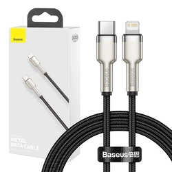 Καλώδιο USB to Lightning Baseus Cafule PD 20W 1m (black)