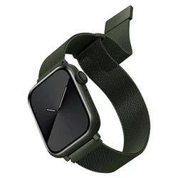 UNIQ Dante strap Apple Watch Series 4/5/6/7/SE/8/9/10 40/41/42mm Stainless Steel green