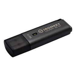 Kingston USB flash drive IronKey Locker Plus 50 G2 32 GB black