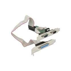 Controller PCIe Delock 89556 2x D-Sub9 + 1x D-Sub25