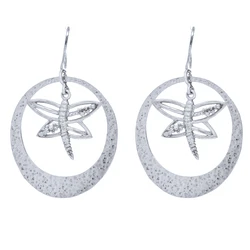 Γυναικεία Σκουλαρίκια Folli Follie 1E8S028 (60Mm) από Ασήμι Silver