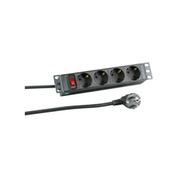 Πολύπριζο EFB 10" 4xCEE Με Διακόπτη