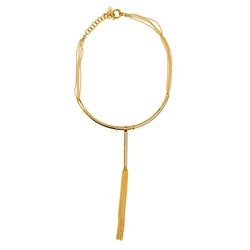 Γυναικείο Κολιέ Folli Follie 1N17T013Y (38Cm - 80 cm) από Ατσάλι Golden