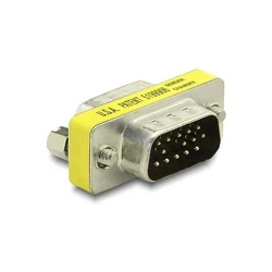 Αντάπτορας VGA Delock D-Sub15 to D-Sub15 St/St