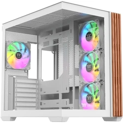 Thermaltake View 380 WS ARGB Snow White Midi Tower Κουτί Υπολογιστή