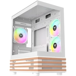 Thermaltake View 170 WS ARGB Gaming Mini Tower Case - White
