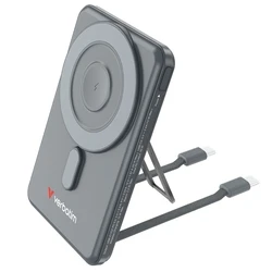 Verbatim Charge'n'Go 2C MagSafe Power Bank 5000mAh Grey