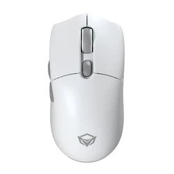 Gaming Ποντίκι Meetion MT-GW33 Ενσύρματο 2.4G Bluetooth Λευκό