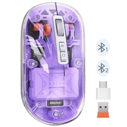 Ποντίκι Ασύρματο Meetion MT-BTM005 Μωβ