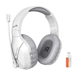 Gaming Headset Meetion BTH011 2.4G Bluetooth Λευκό