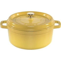 Staub La Cocotte 24 cm Round, Citron, Cast Iron, 3.7 L